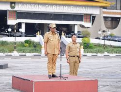 Pimpin Apel Pagi Bersama, Pj Gubri: Tugas Saya Memastikan Pelayanan Masyarakat Terlaksana optimal