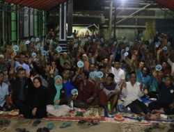 Kampanye di Bungaraya Meriah, Ratusan Massa Hadir dan Cabup Afni Diantar Pemotor Muda