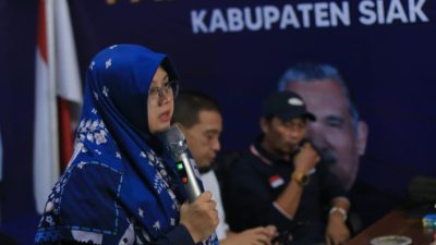 Semua Kader Nasdem Diminta Bergerak Dilapangan, Cabup Siak Afni Optimis Raih Hasil Terbaik