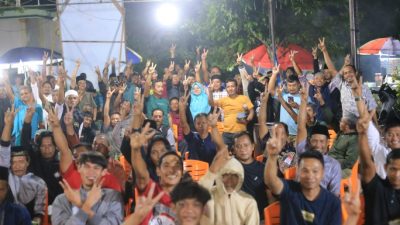 Kampanye Afni Diguyur Hujan Deras, Masyarakat tak Mau Pulang