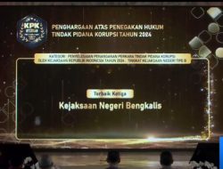 Kejari Bengkalis Peringkat Terbaik Ketiga Nasional Penanganan Perkara Tipikor Tahun 2024