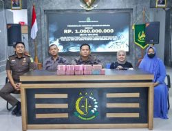 Kejari Bengkalis Berhasil Kembalikan Kerugian Negara