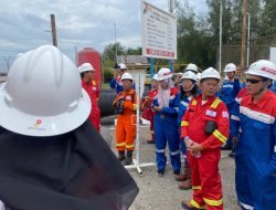 Edukasi Hulu Migas, SKK Migas Sumbagut – KKKS Wilayah Riau Ajak Media Riau Field Trip di Terminal Lifting Dumai
