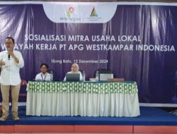 Libatkan Mitra Usaha Lokal, PT APGWI Gelar Sosialisasi Pengadaan Barang Jasa Diindustri Hulu Migas