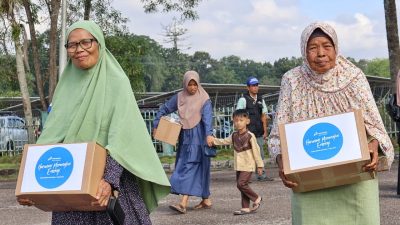 Senyum Warga Merekah Sambut Pasar Murah PHR di Bulan Suci Ramadan