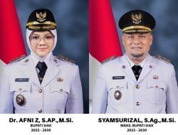 Ada Pesta Rakyat dan Penanaman Pohon Pada Pelantikan Bupati Siak